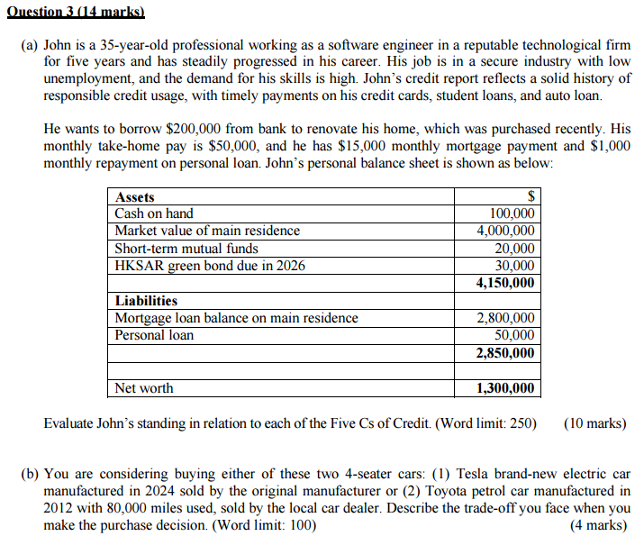 Ouyestion 1 (10 marks) (a) Identify and explain