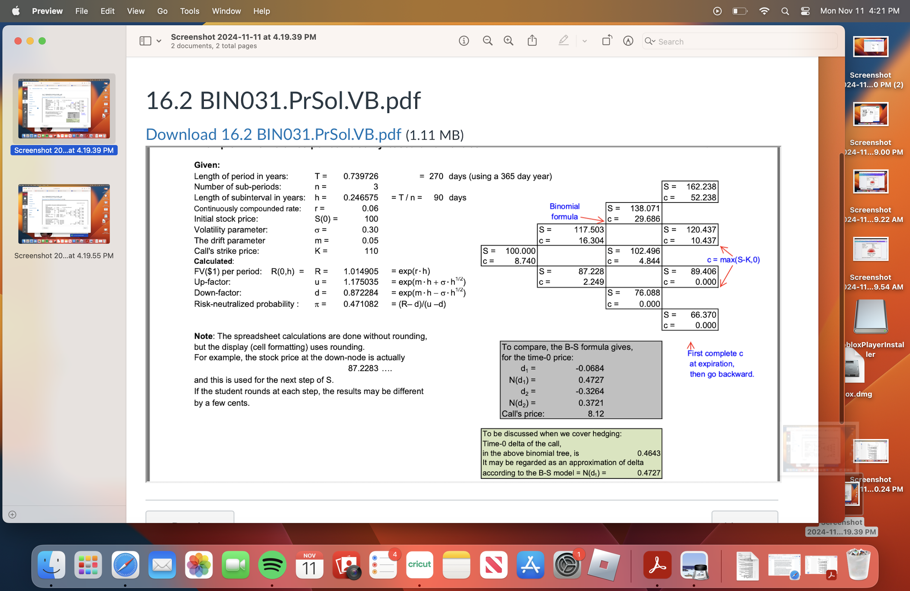 Acrobat File Edit View Window Help 0 2 Q Mon Nov