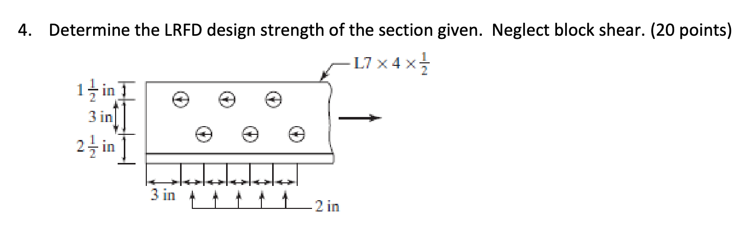 Determine the LRFD design strength of the section