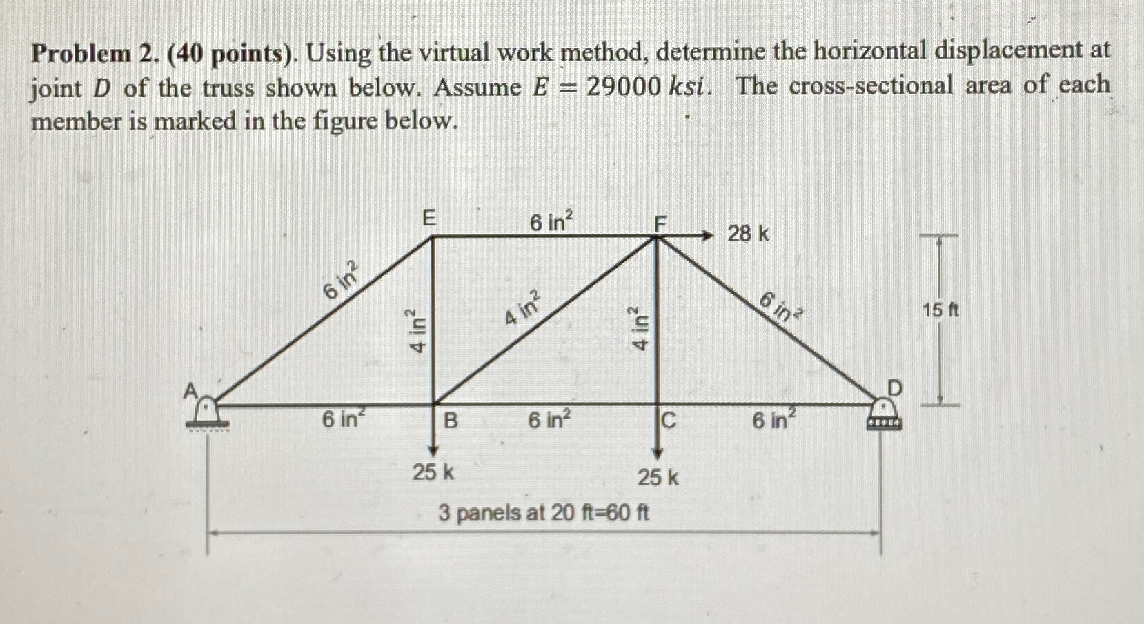 Problem 2 . ( 4 0 points ) . Using the virtual