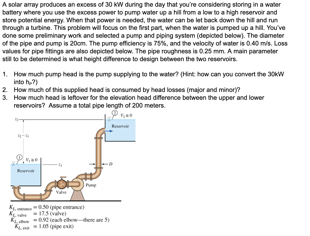 A solar array produces an excess of 3 0 k W