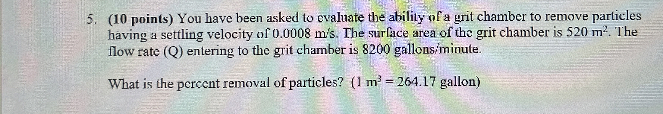 ( 1 0 points ) You have been asked to evaluate