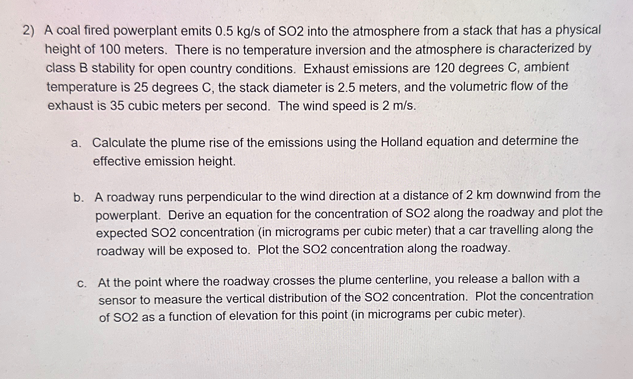 A coal fired powerplant emits 0 . 5 k g s of S O