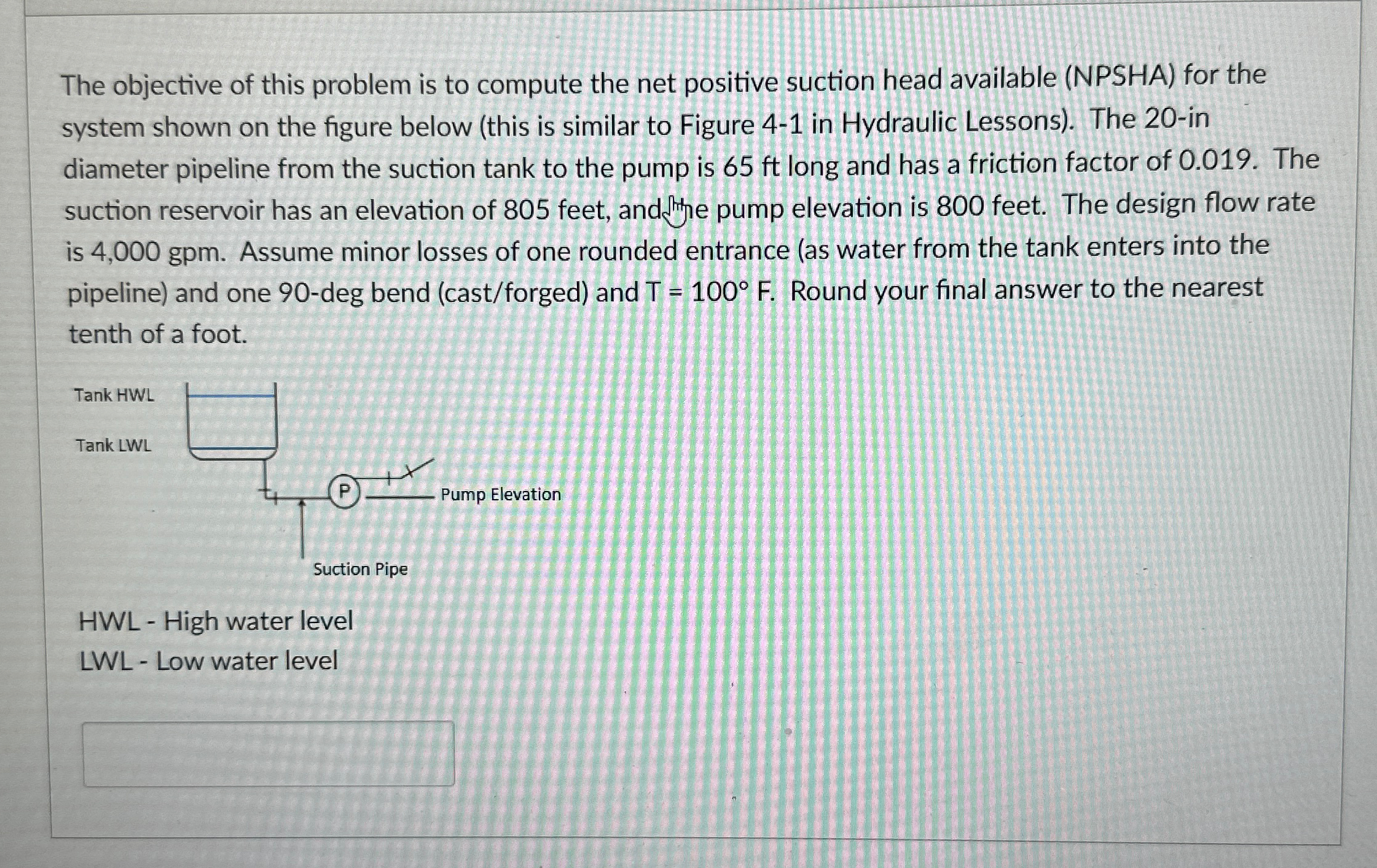 The objective of this problem is to compute the