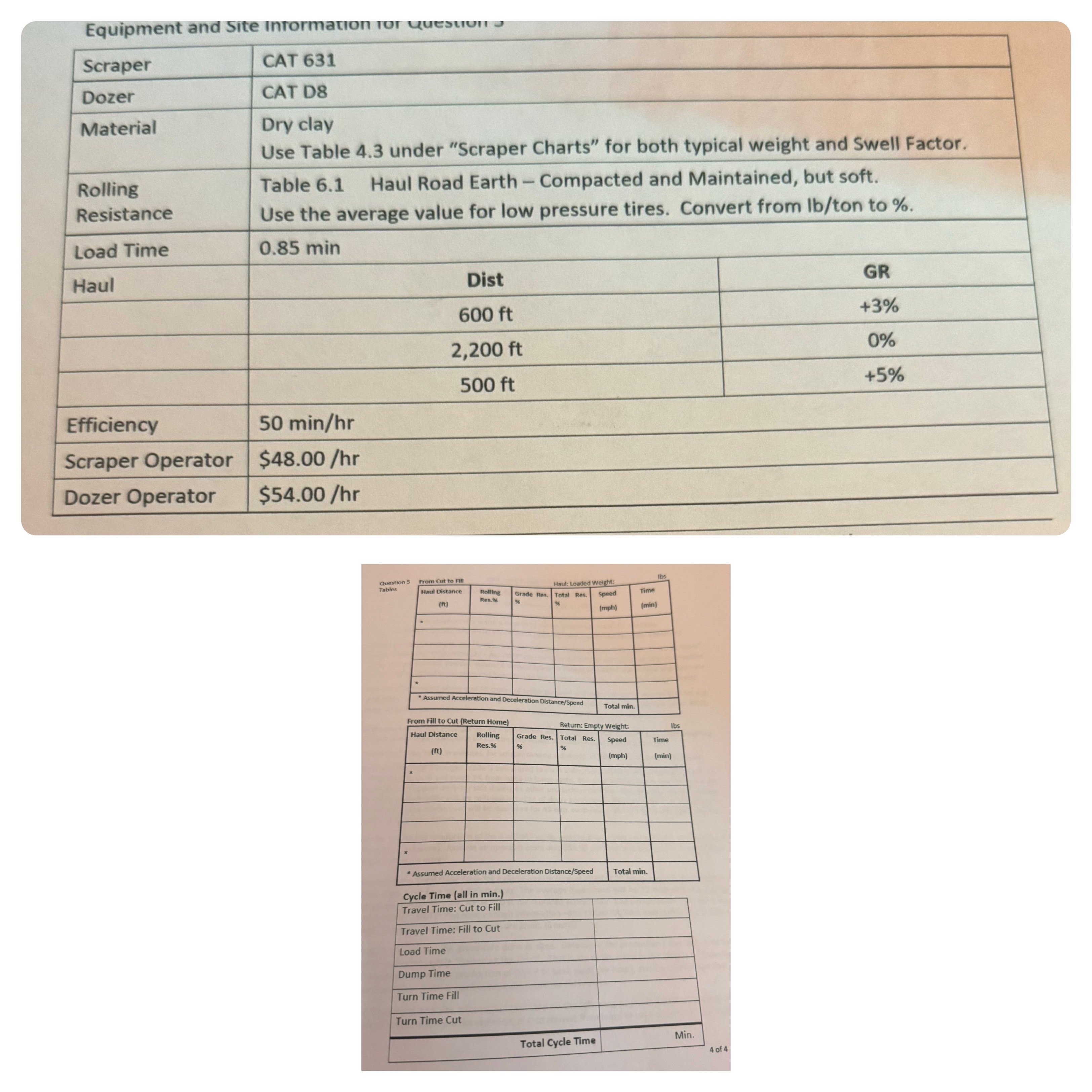 Please solve the chart in the second picture
