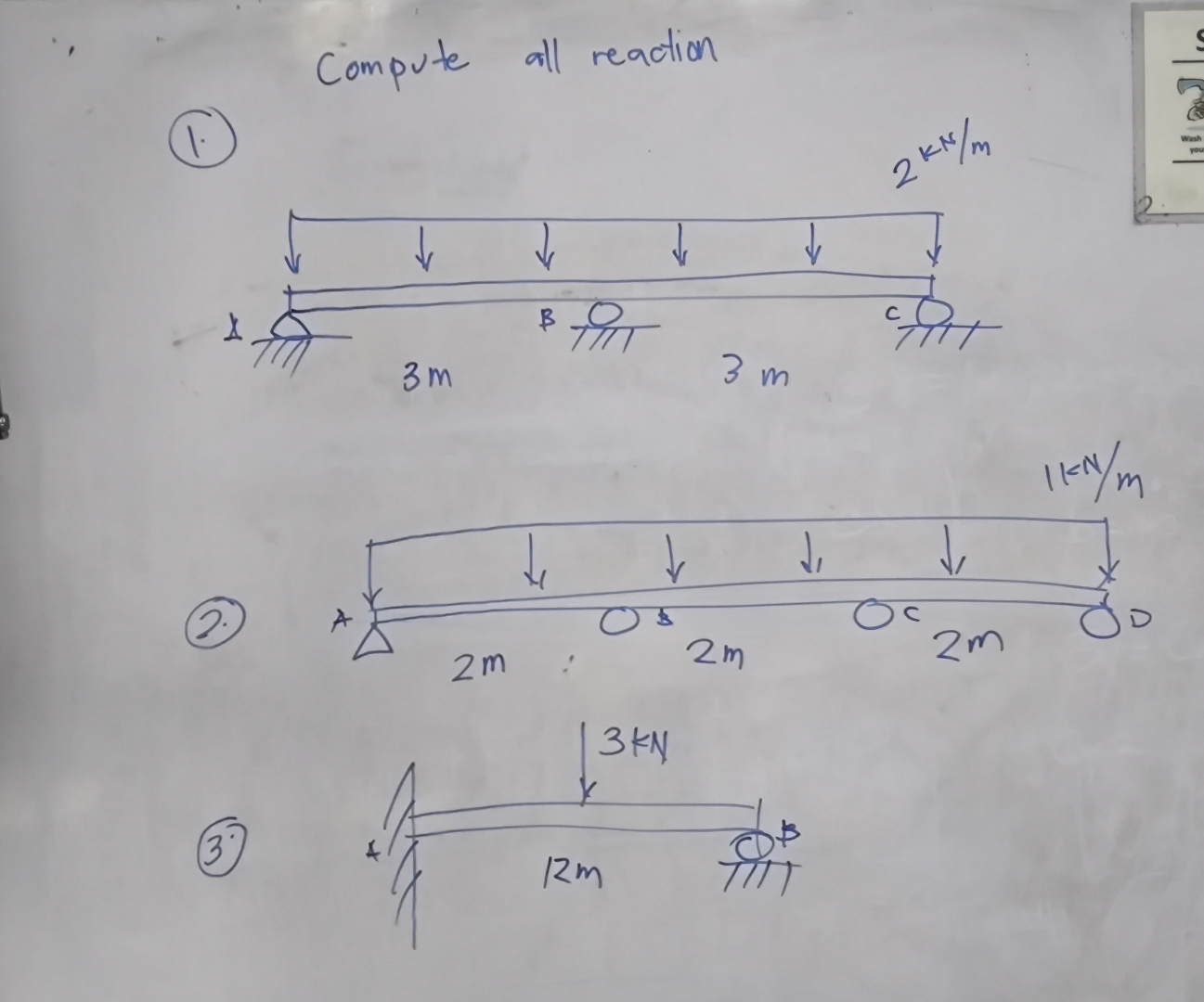 Compute reaction using method of consistent