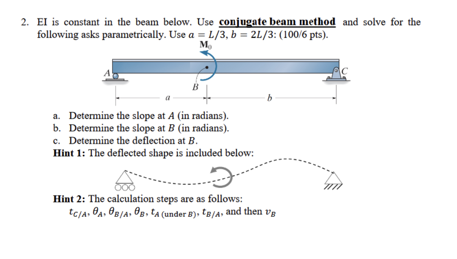 I need each numeric step to be explained
