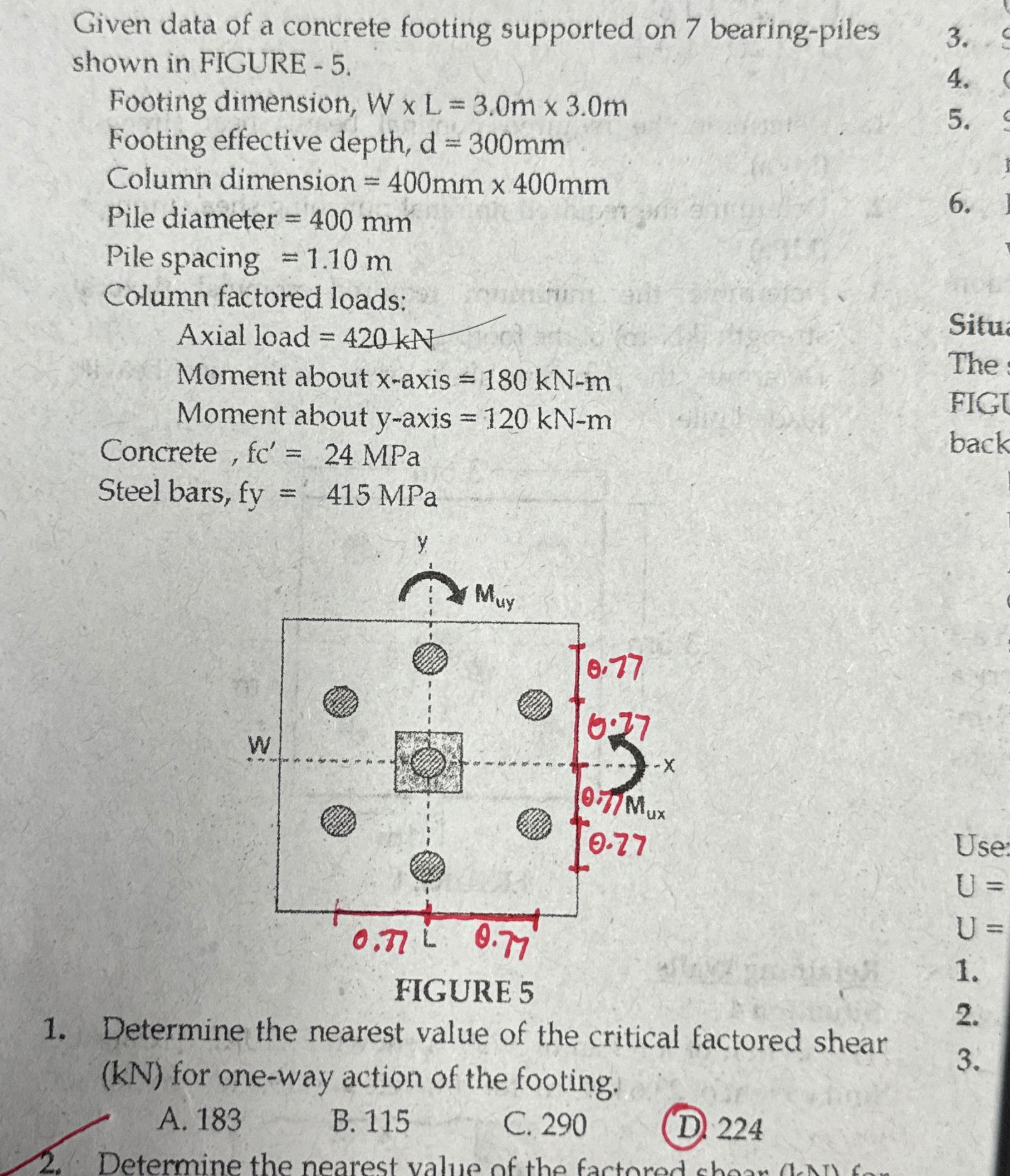 A jet of water 5 0 mm in diameter and a plate