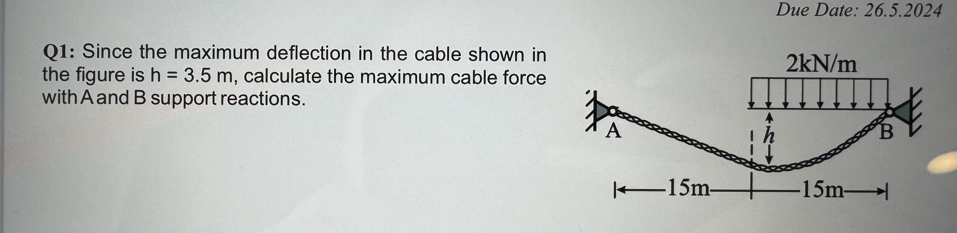 Due Date: 2 6 . 5 . 2 0 2 4 Q 1 : Since the