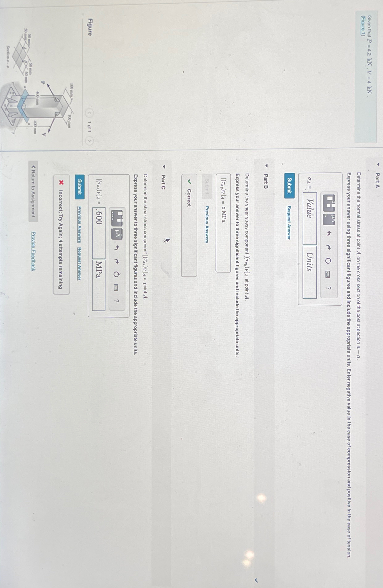 Given that P = 4 . 2 k N , V = 4 k N . ( Figure 1