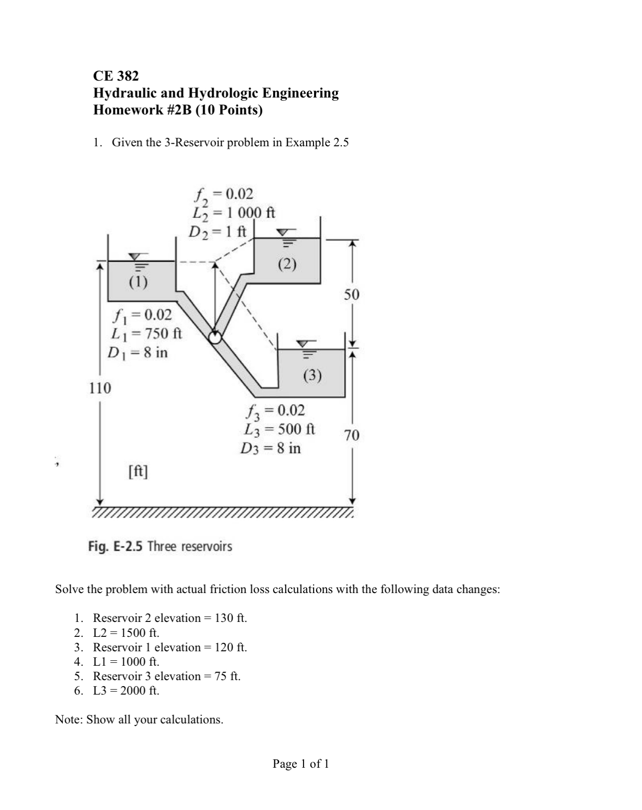 CE 3 8 2 Hydraulic and Hydrologic Engineering