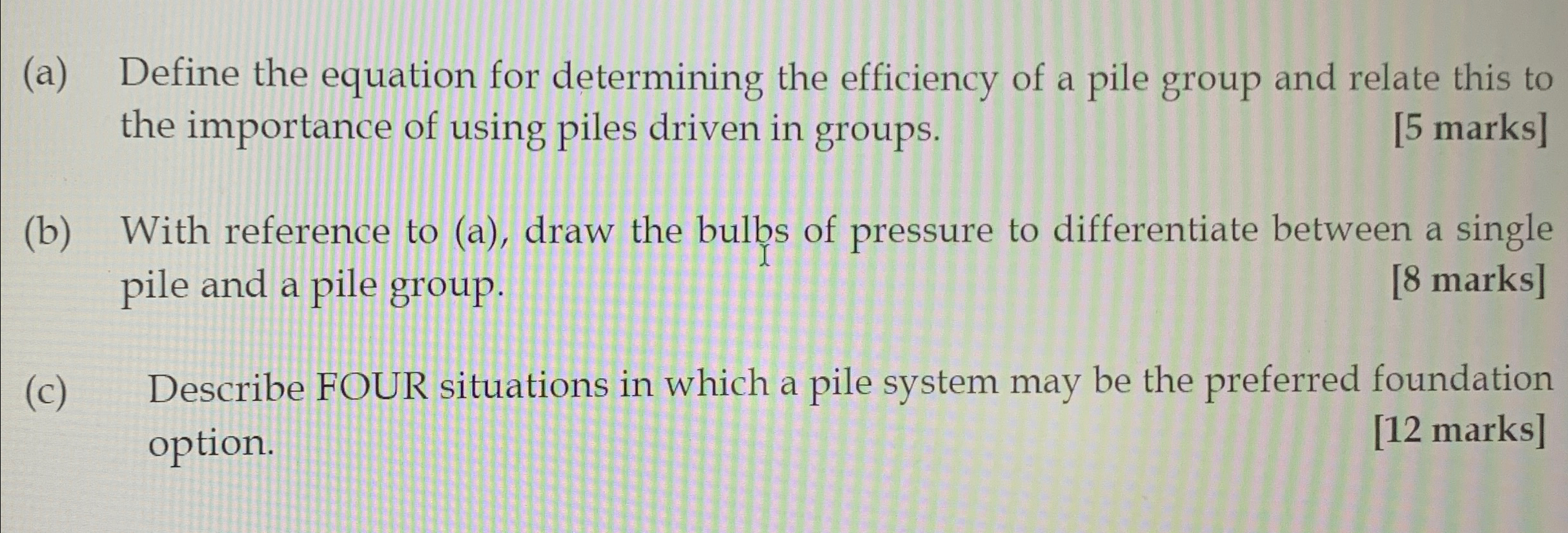 ( a ) Define the equation for determining the