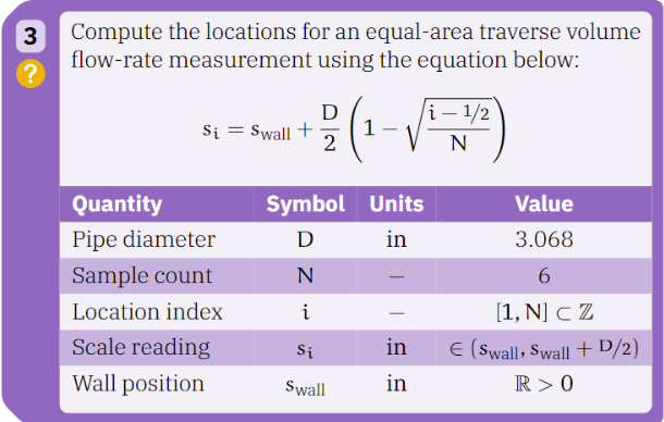 3 Compute the locations for an equal - area
