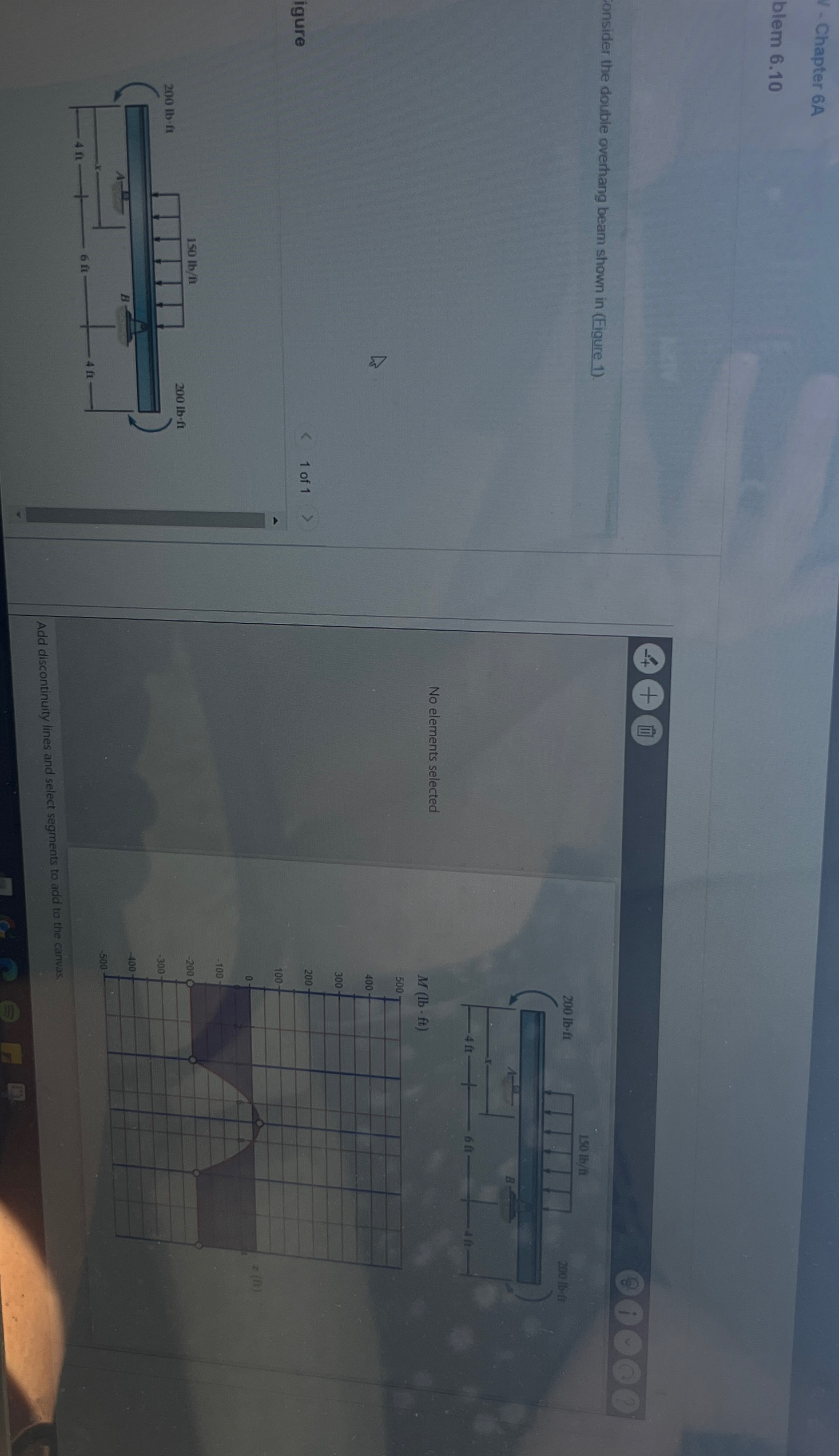 Please do the moment diagram