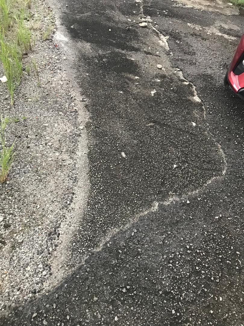 Explain the problem of pavement area and why ,