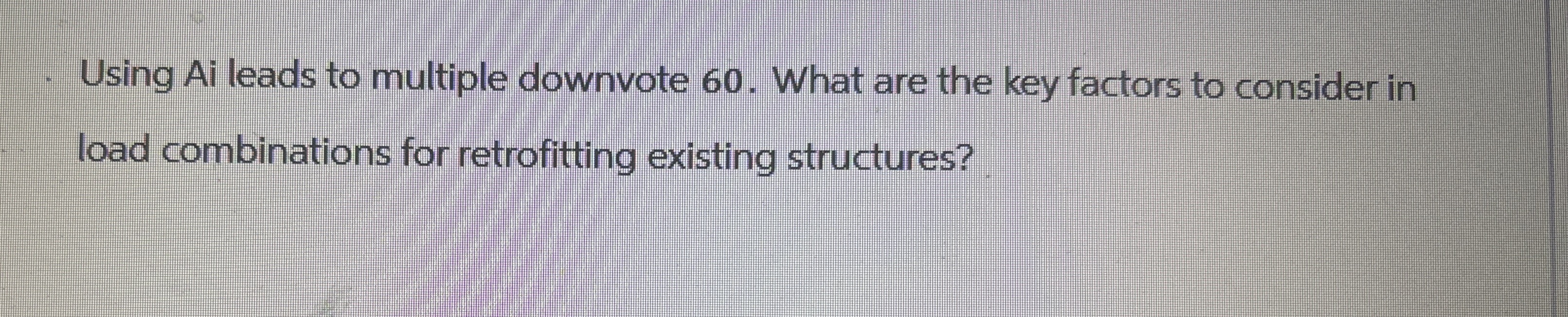 What are the key factors to consider in load