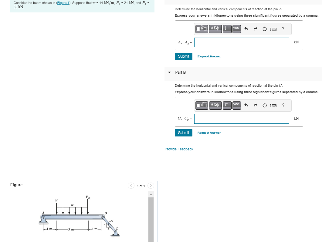 Consider the beam shown in ( Figure 1 ) . Suppose