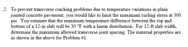 Estimate the maximum curling stress in the