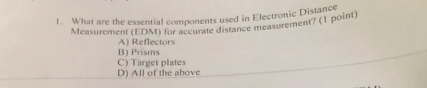 What are the essential components used in