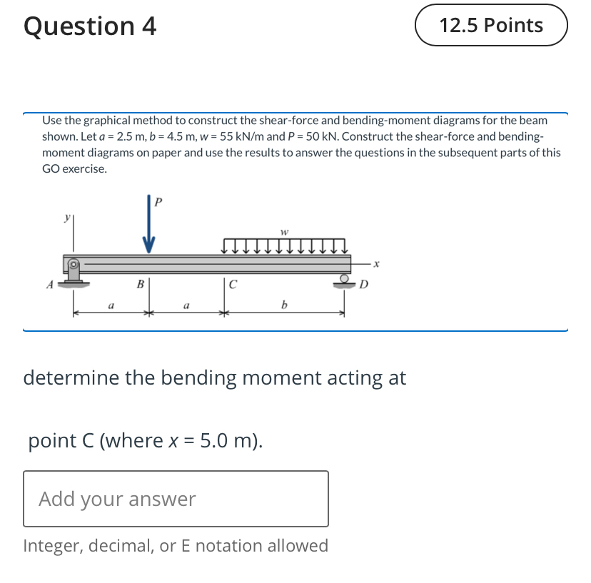 Question 4 1 2 . 5 Points Use the graphical