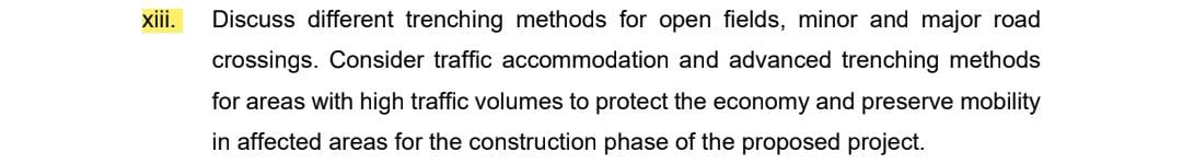 xiii. Discuss different trenching methods for