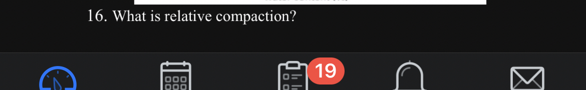 What is relative compaction?