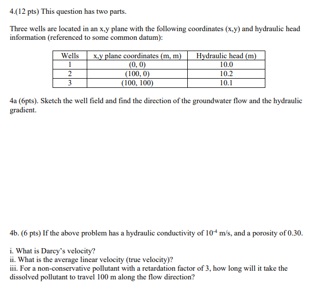 4 . ( 1 2 pts ) This question has two parts.