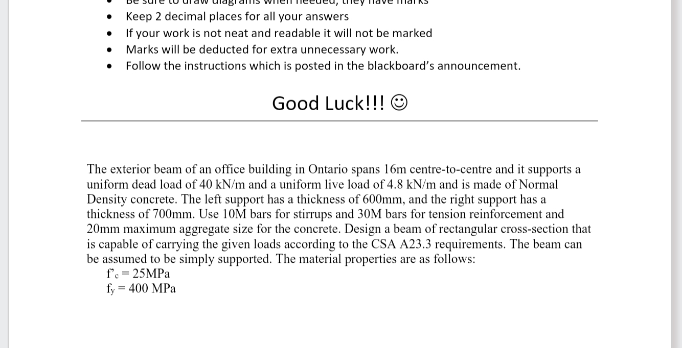 Keep 2 decimal places for all your answers If