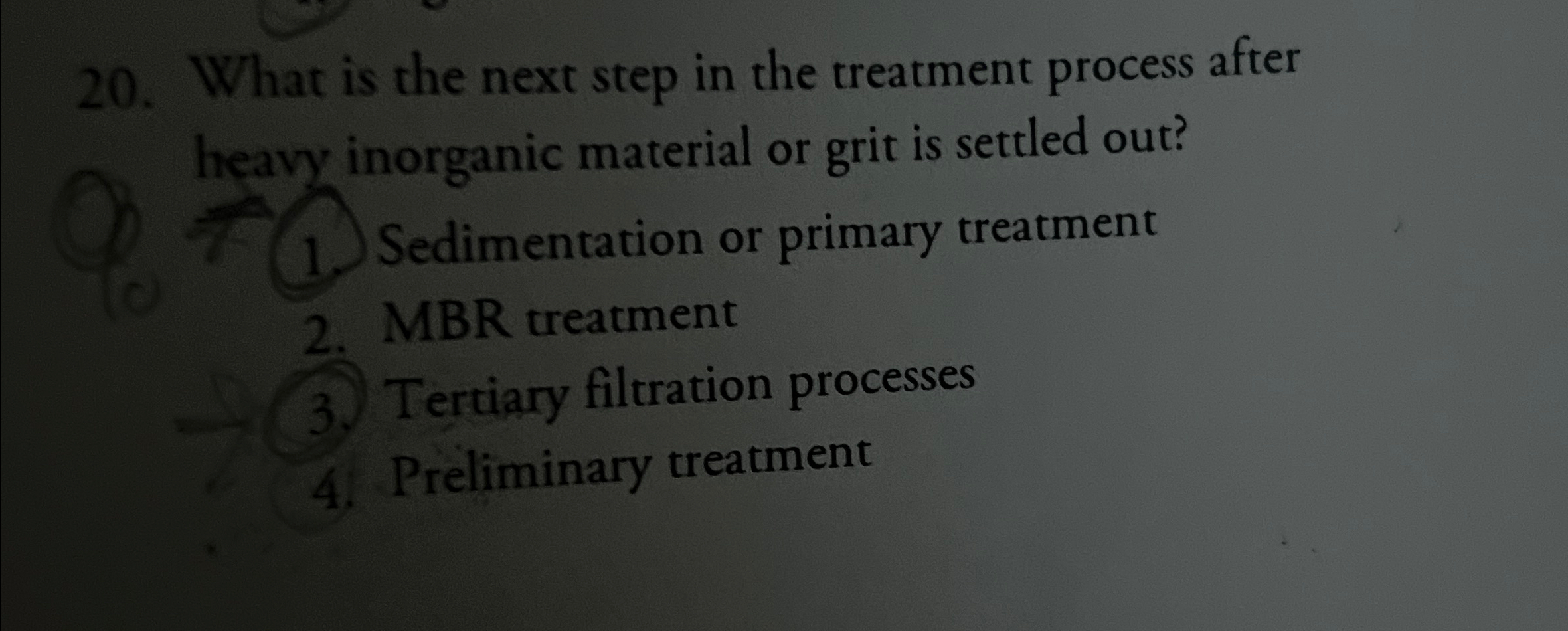 What is the next step in the treatment process