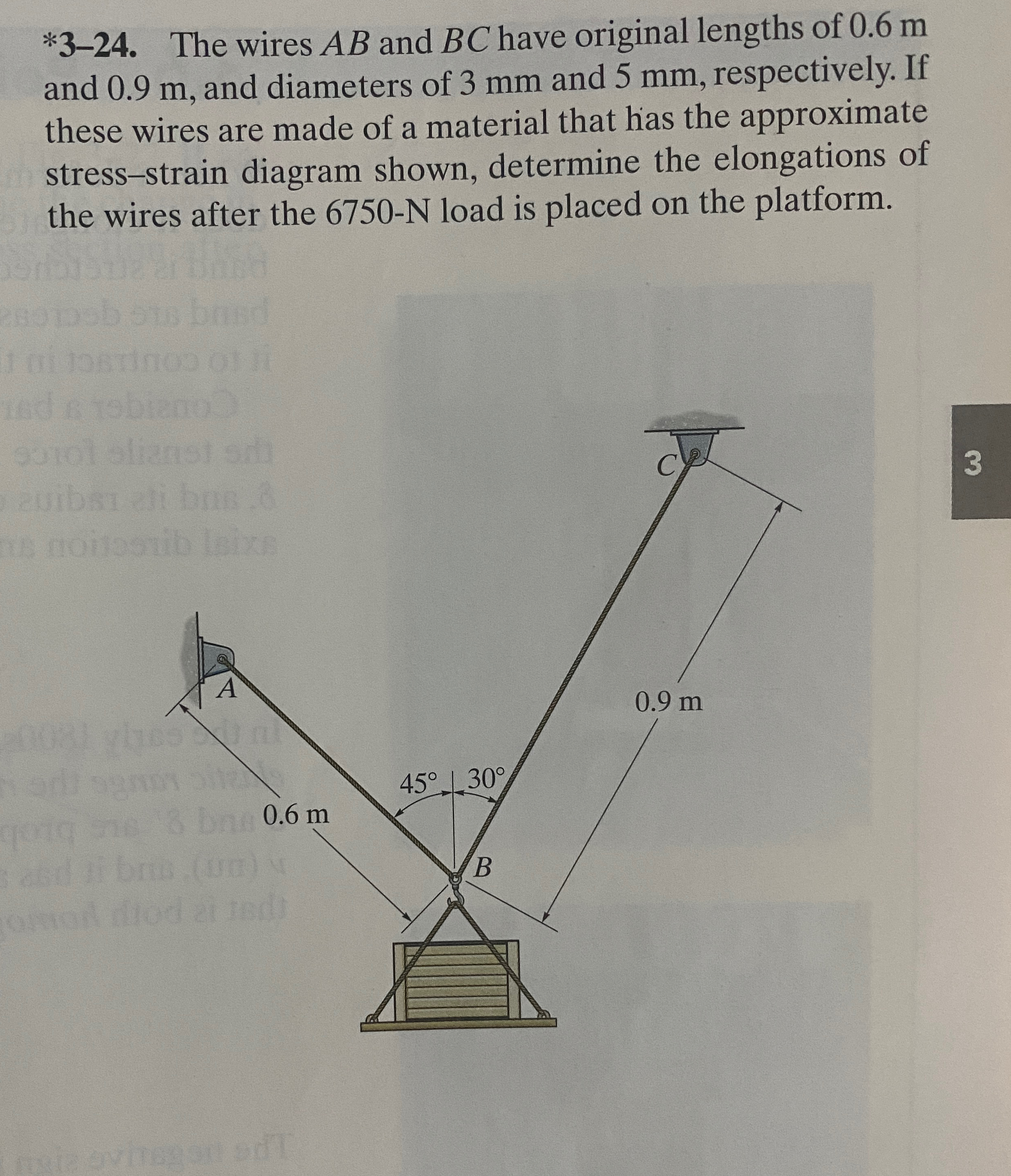 * 3 - 2 4 . The wires A B and B C have original