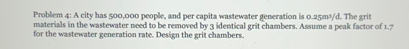 Problem 4 : A city has 5 0 0 , 0 0 0 people, and