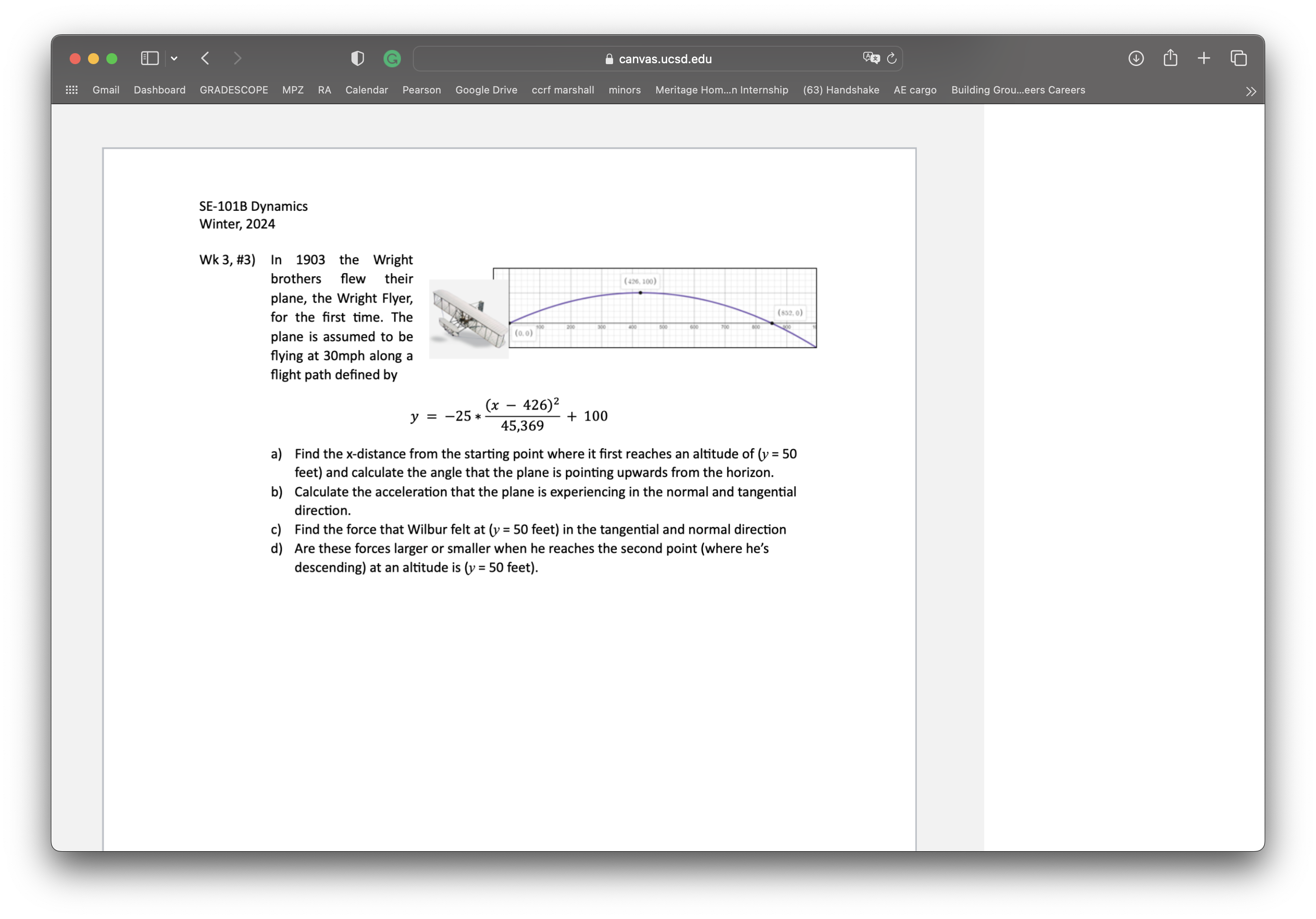 SE - 1 0 1 B Dynamics Winter, 2 0 2 4 Wk 3 , # 3