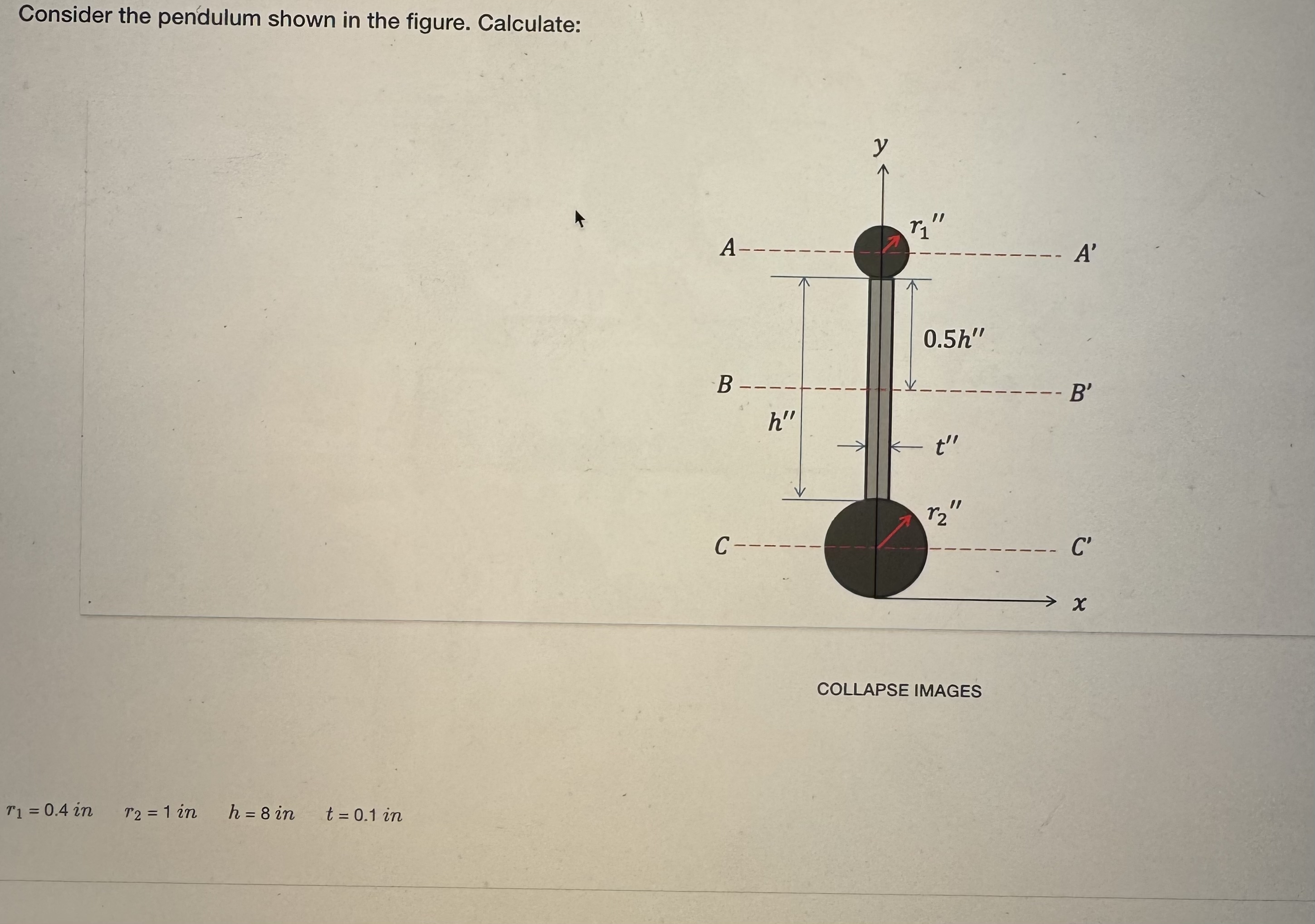 1 ) moment of inertia about y axis 2 ) moment of