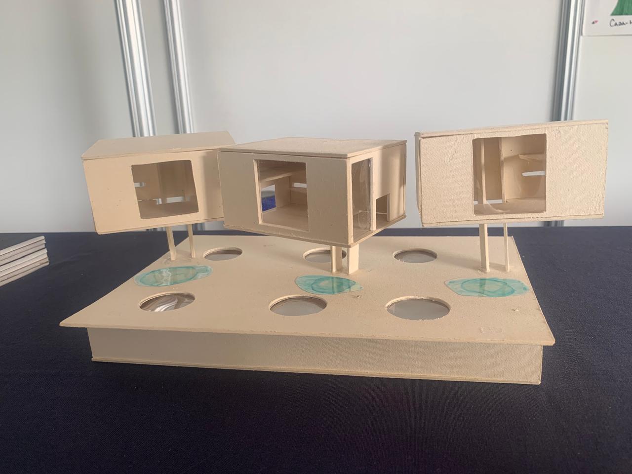 From the following photos of the structure shown,