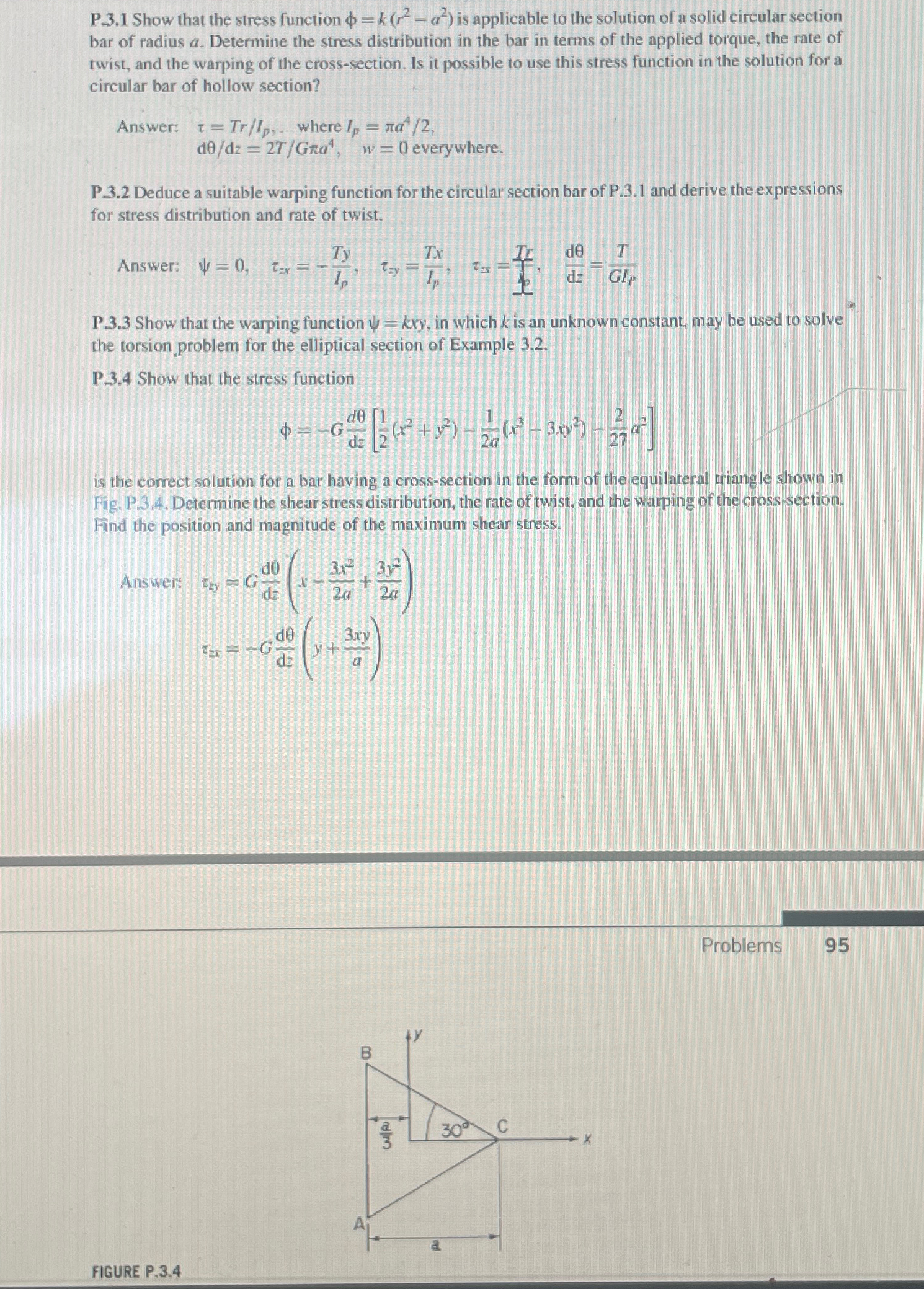 Please answer parts 3 . 1 through 3 . 4 , showing