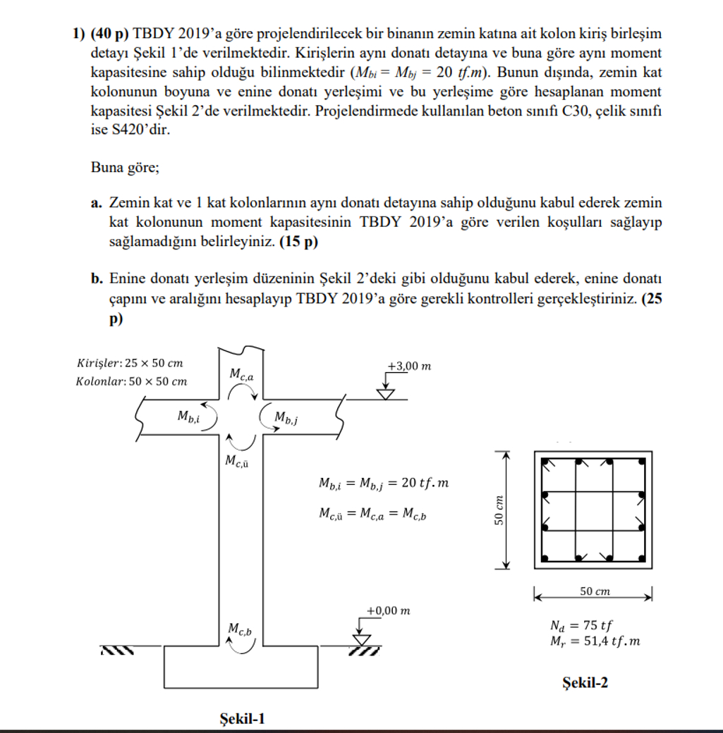 ( 4 0 p ) TBDY 2 0 1 9 ' a g re projelendirilecek