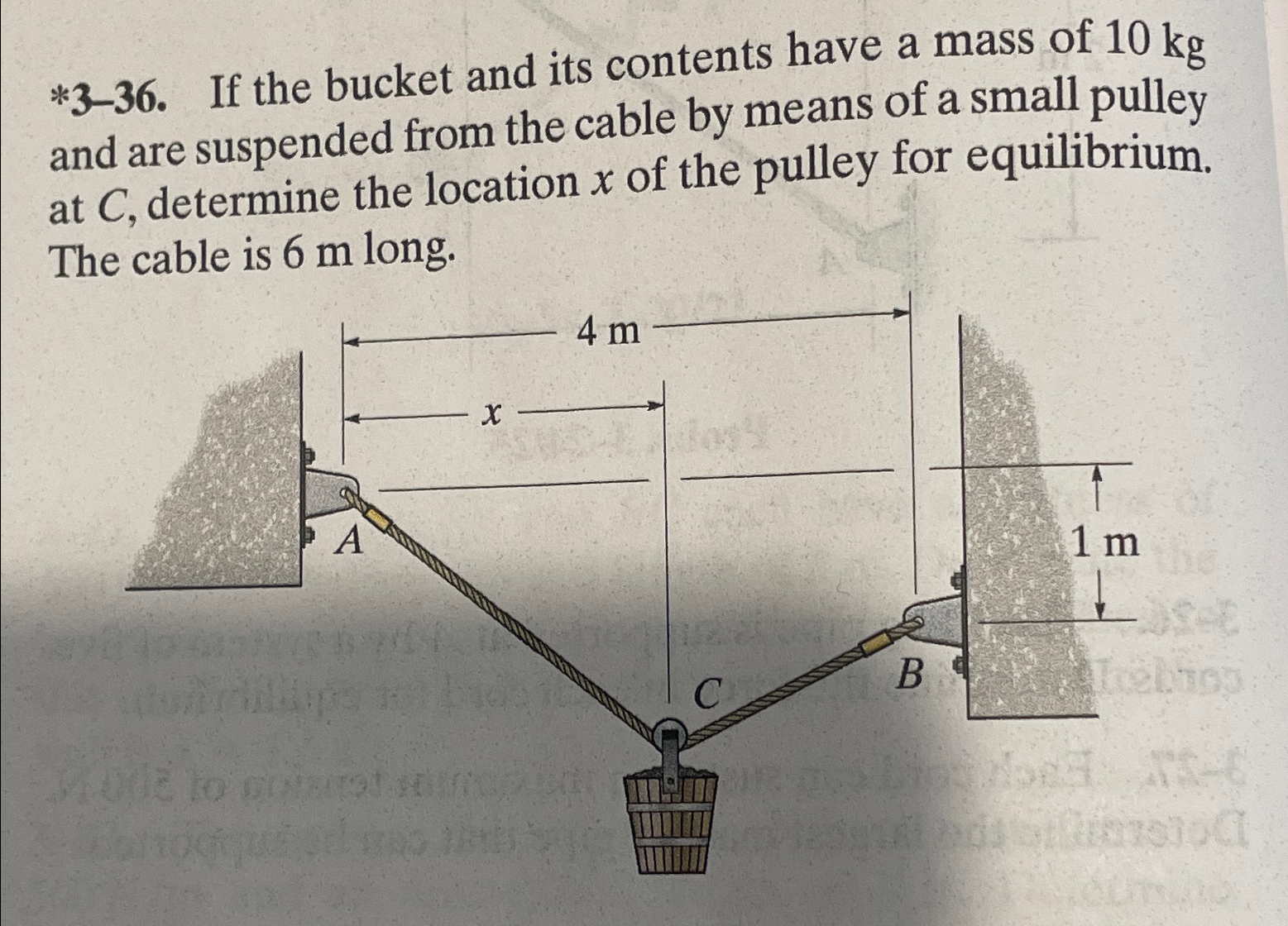 * 3 - 3 6 . If the bucket and its contents have a