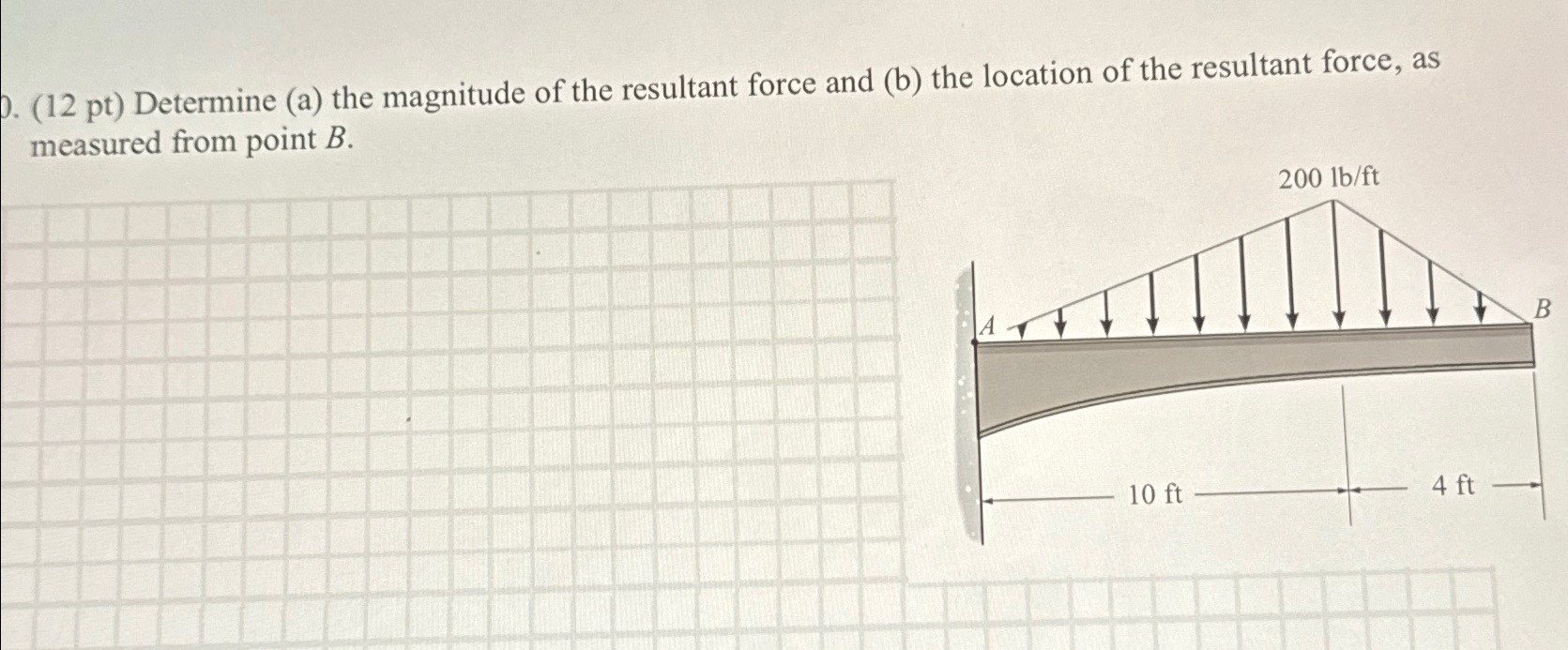 ( 1 2 pt ) Determine ( a ) the magnitude of the