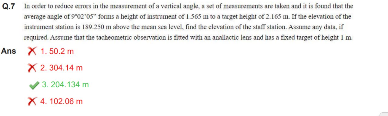 Q . 7 In order to reduce errors in the