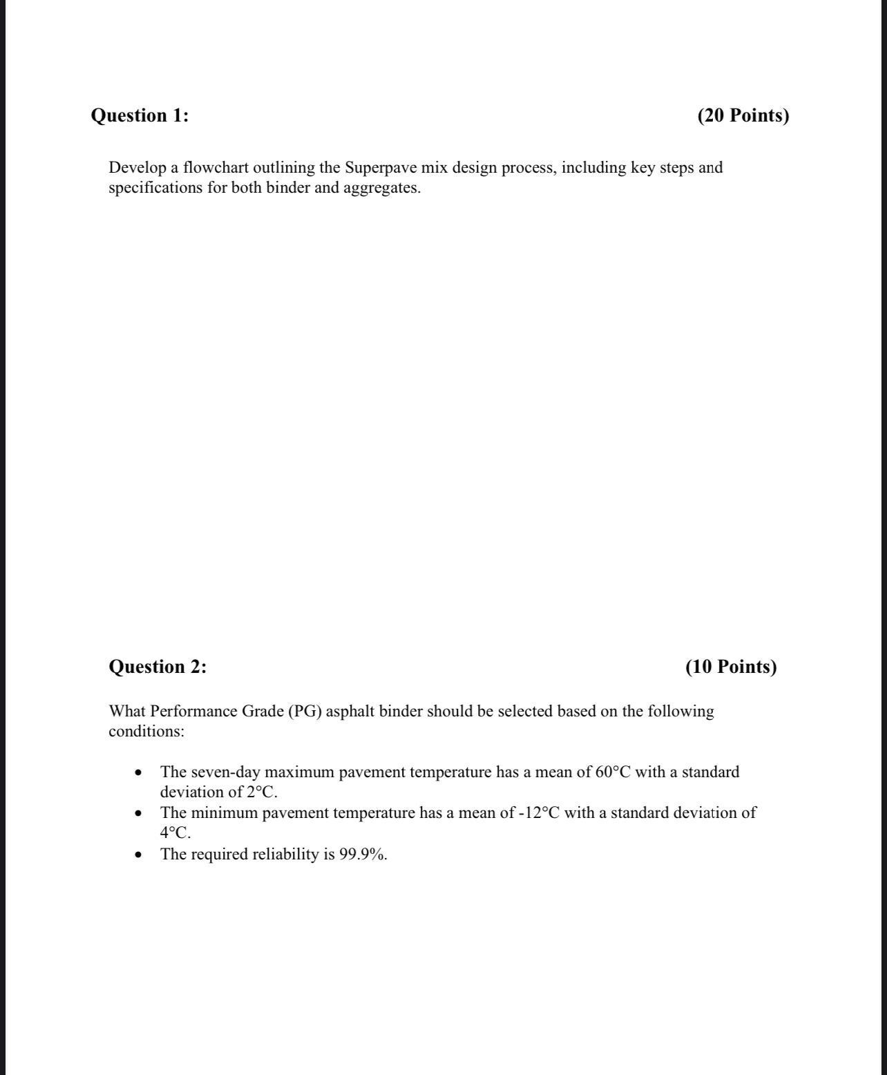 Question 1 : ( 2 0 Points ) Develop a flowchart