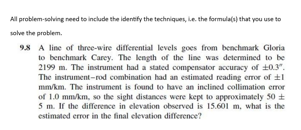 All problem - solving need to include the