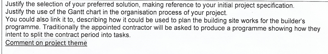 Justify the selection of your preferred solution,