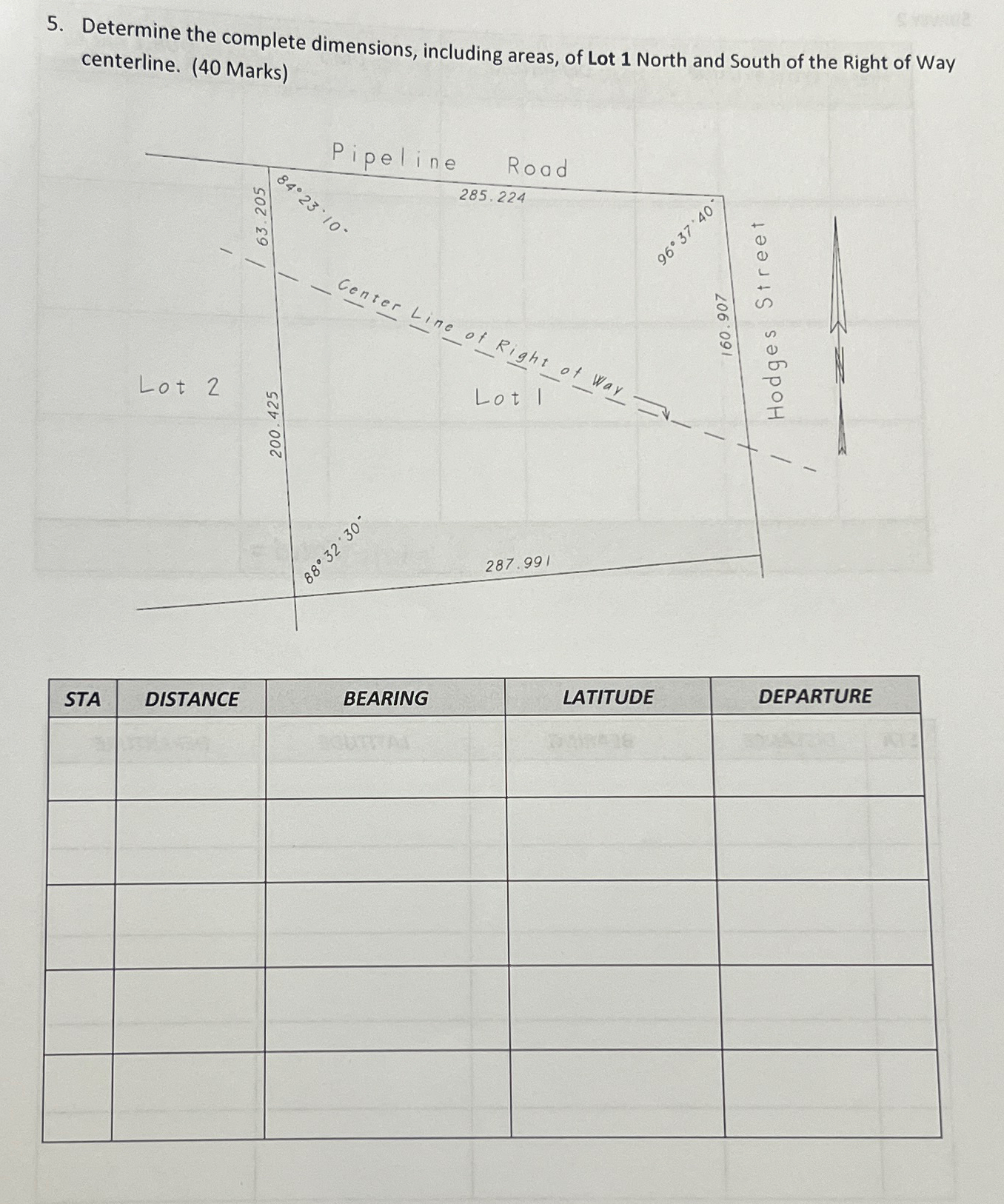 Determine the complete dimensions, including