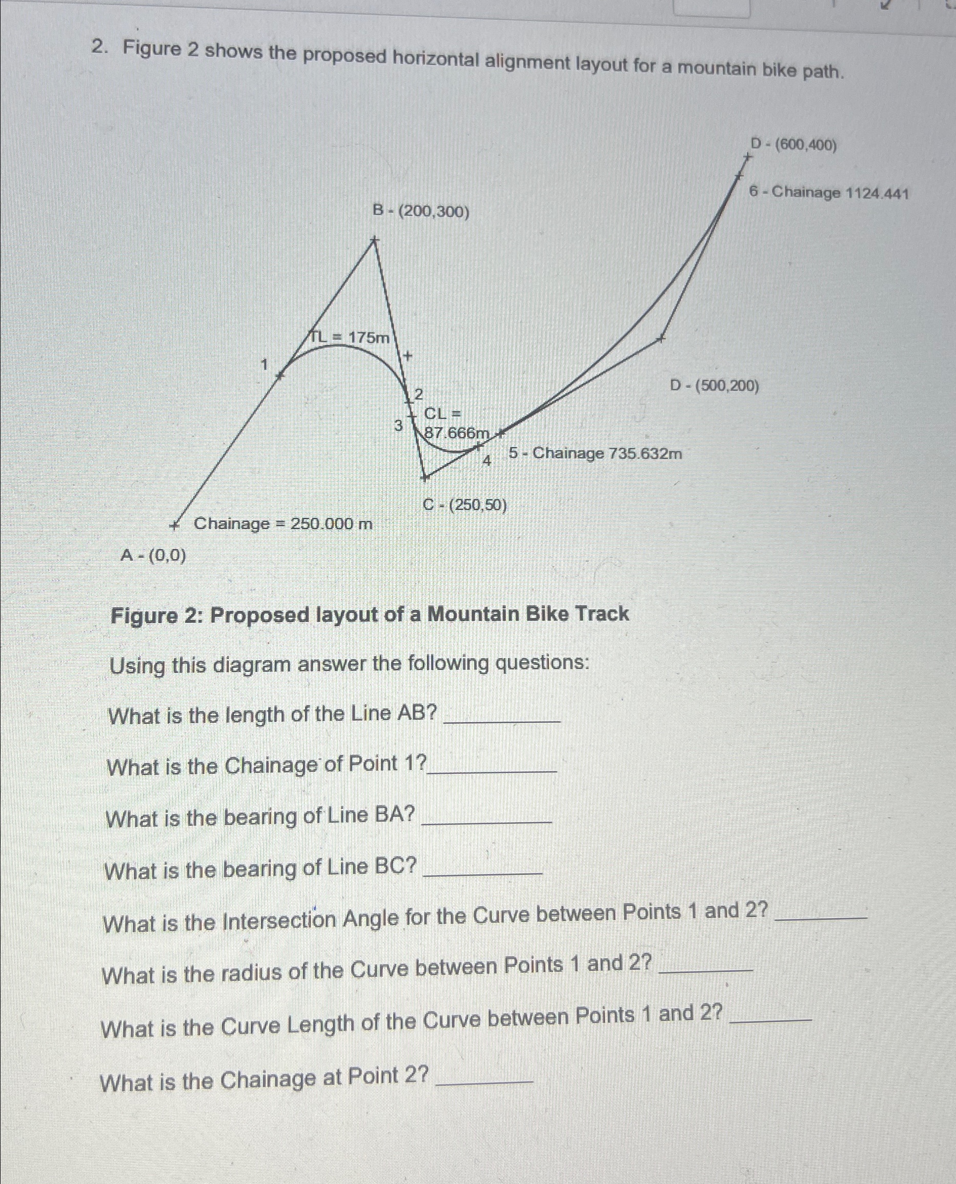 Figure 2 shows the proposed horizontal alignment