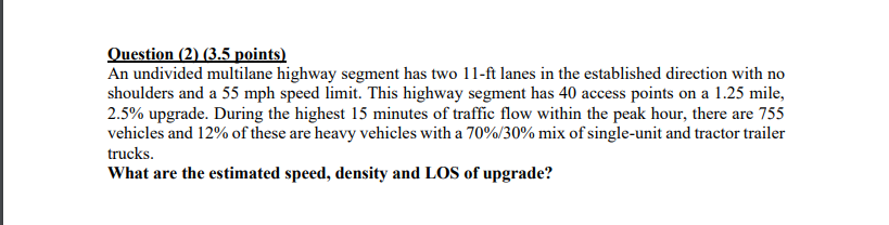 Question ( 2 ) ( 3 . 5 points ) An undivided