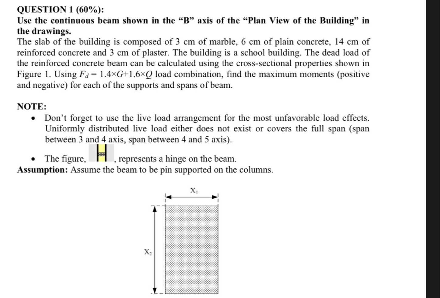 question 1 ) a: 6 . 9 m b: 6 . 4 m g: 4 . 7 m h: