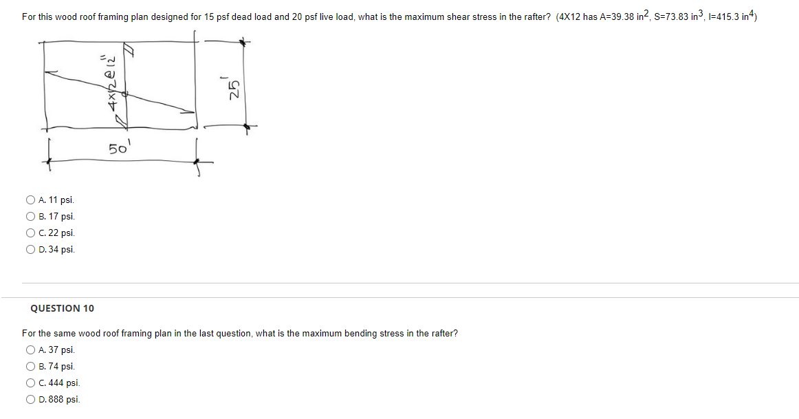 For this wood roof framing plan designed for 1 5