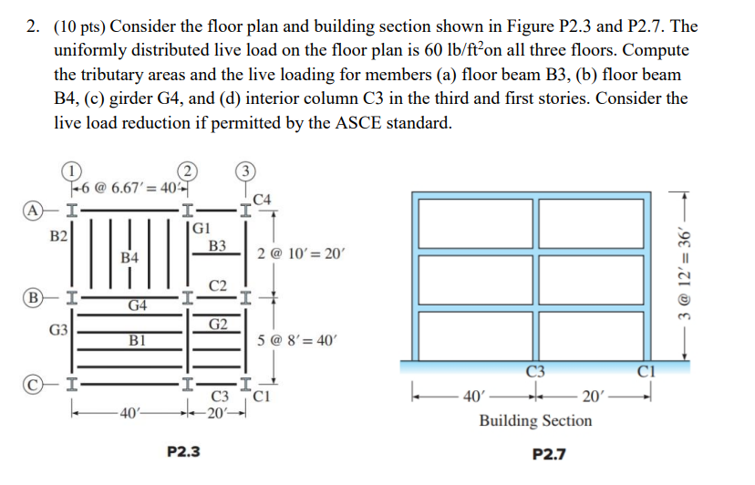 ( 1 0 pts ) Consider the floor plan and building