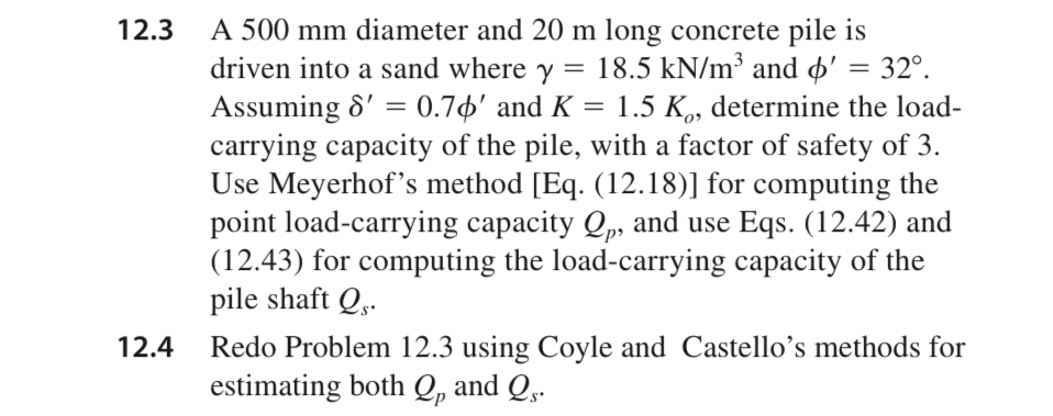 1 2 . 3 A 5 0 0 m m diameter and 2 0 m long