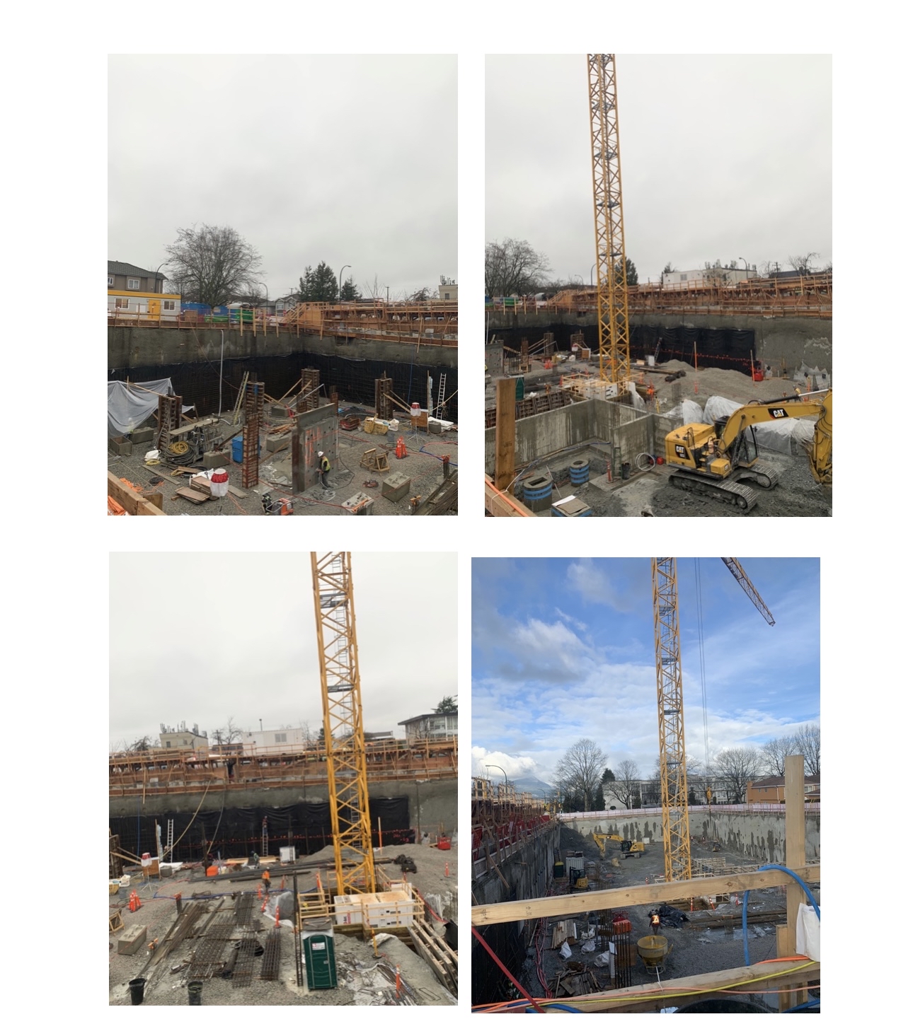 need help to make site report base on this picture